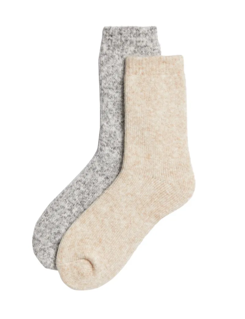 2pk Heavyweight Thermal Boot Socks