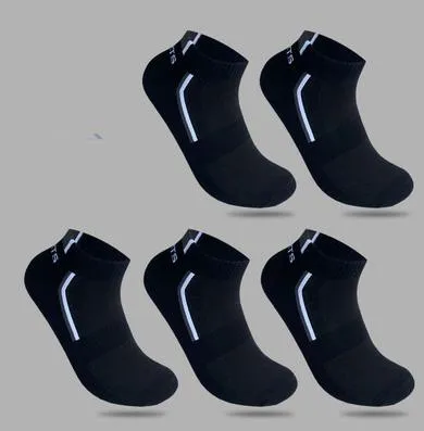 5 Pairs Per Lot Men's Stretchy Shaping Short Socks Suit for All Season