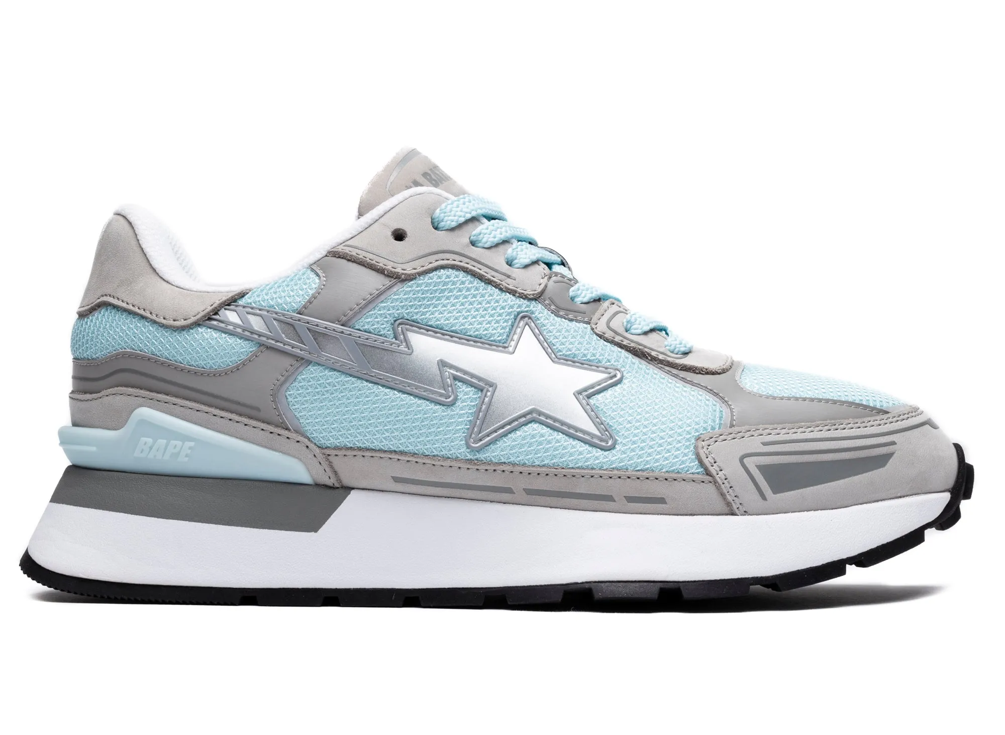 A Bathing Ape Roadsta Express New #3 M2 in Grey/Teal xld