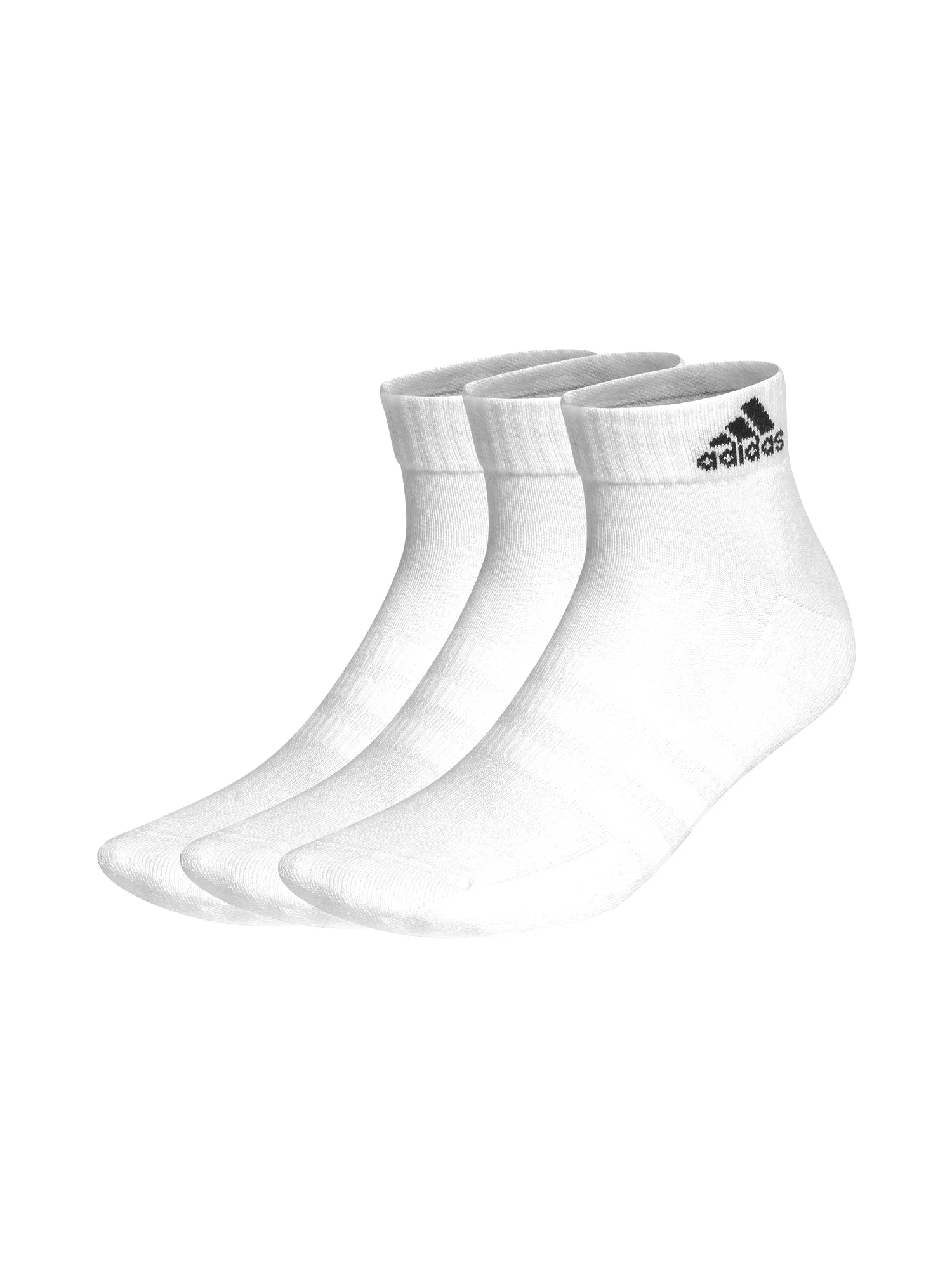 ADIDAS CUSHIONED SPORTSWEAR ANKLE SOCKS 3 PACK