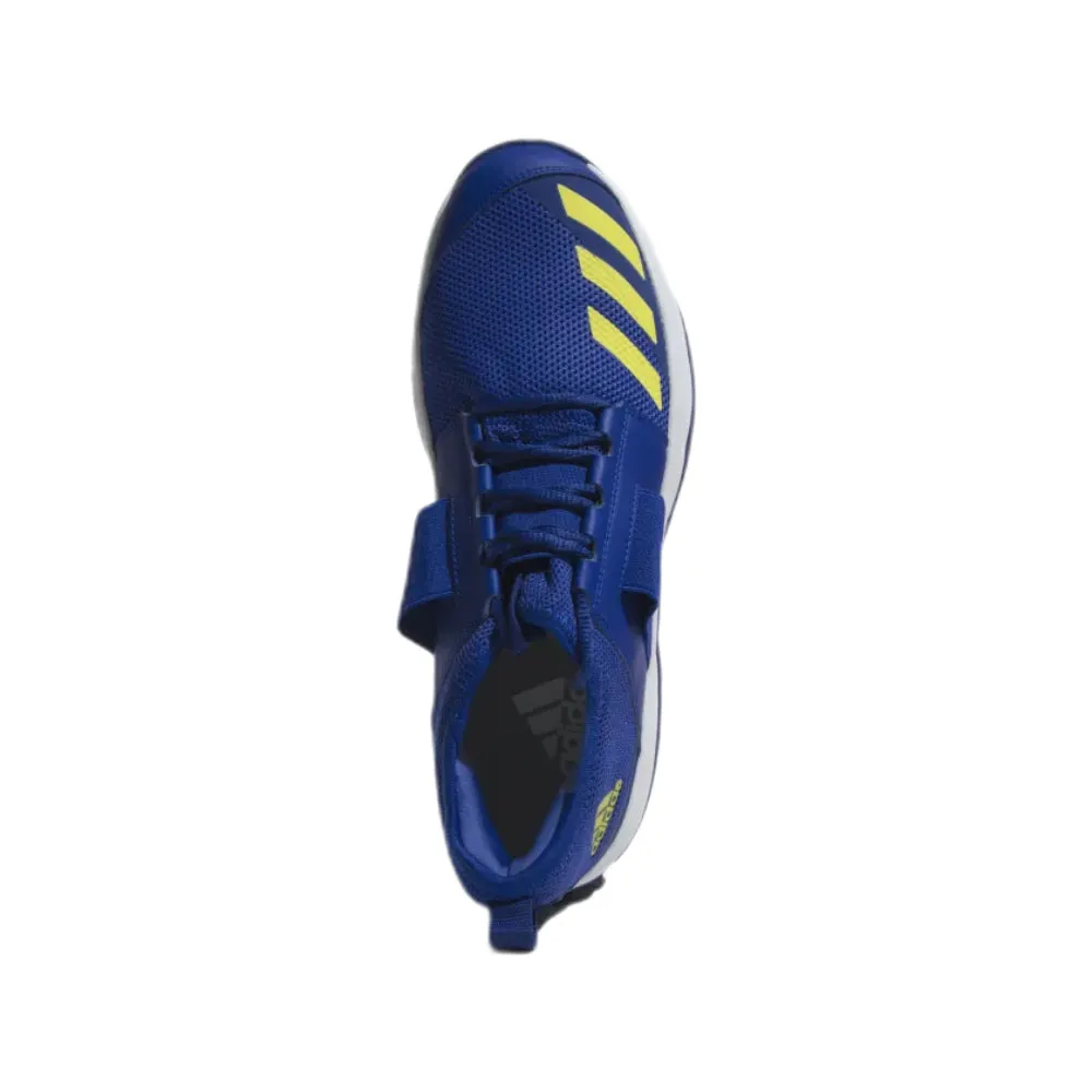 Adidas Men's Cricup 23 Cricket Shoe (Lucid Blue/Acid Yellow)