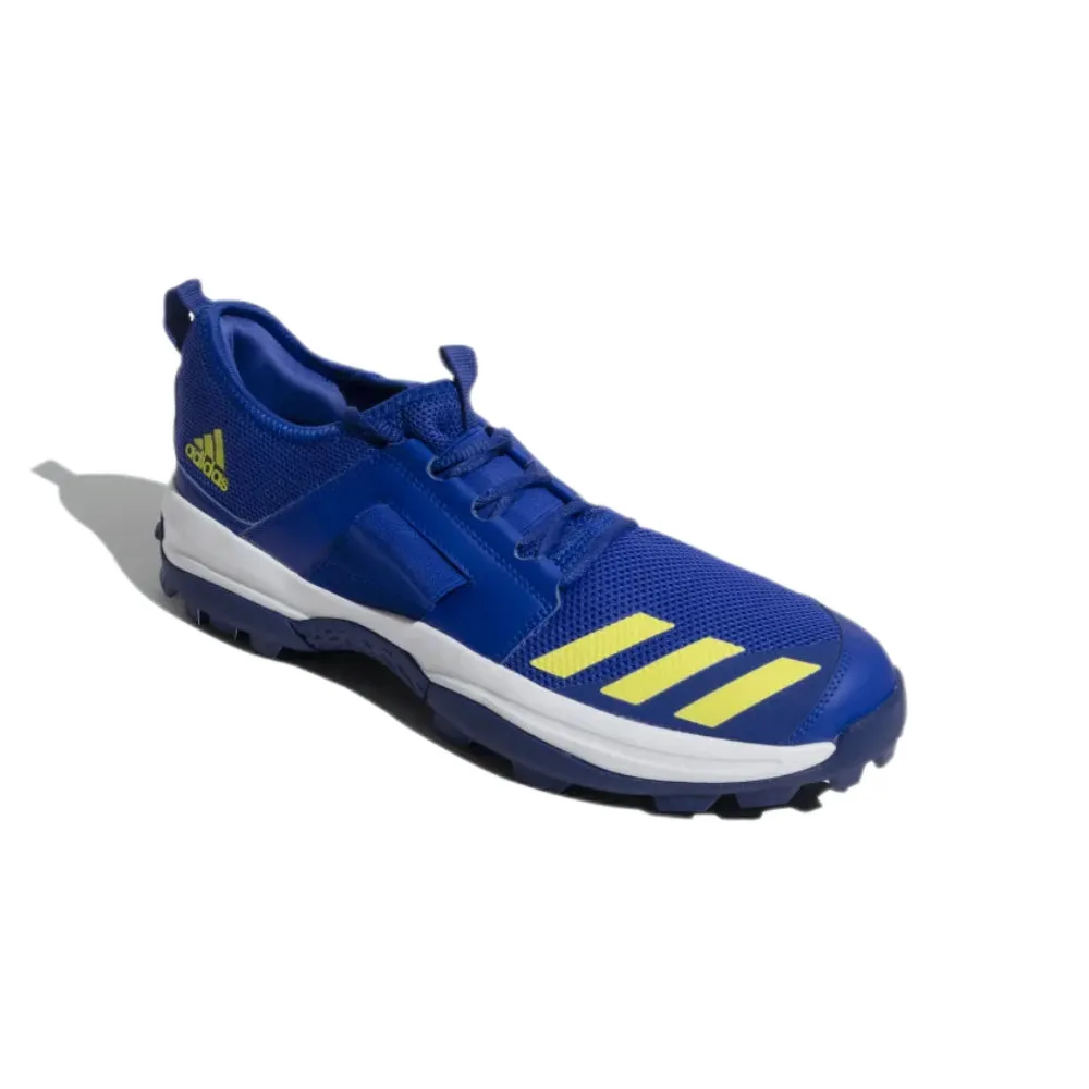 Adidas Men's Cricup 23 Cricket Shoe (Lucid Blue/Acid Yellow)