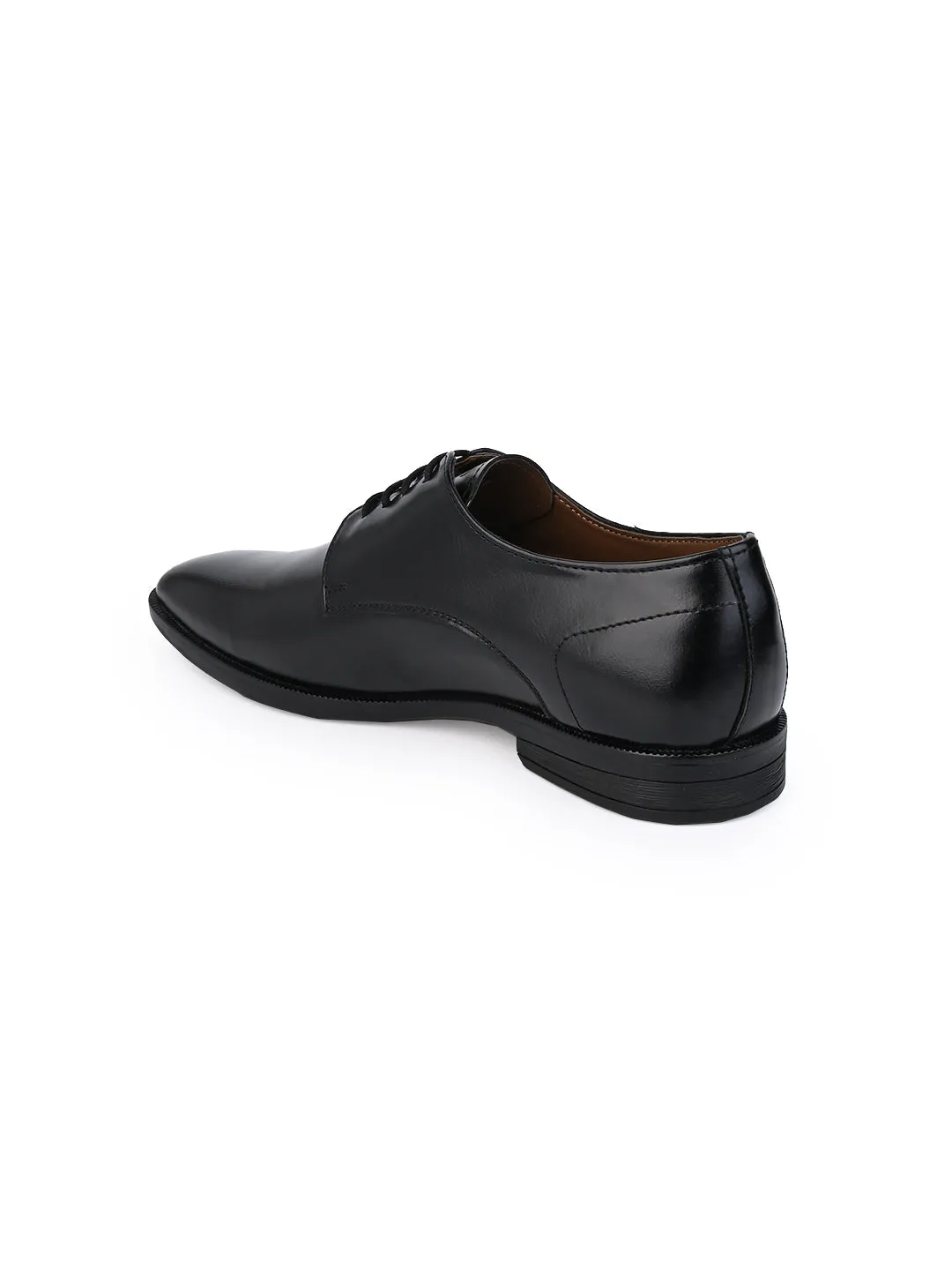 Alberto Torresi Black Laceup formal Shoes