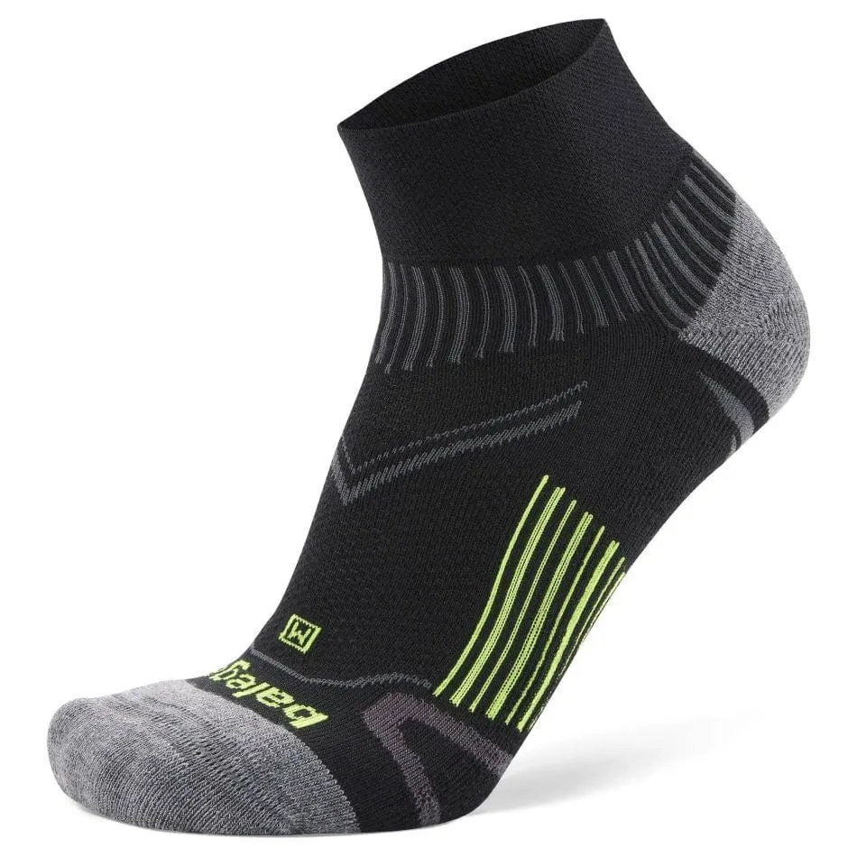 Balega Unisex Enduro Qtr Black/grey/yellow