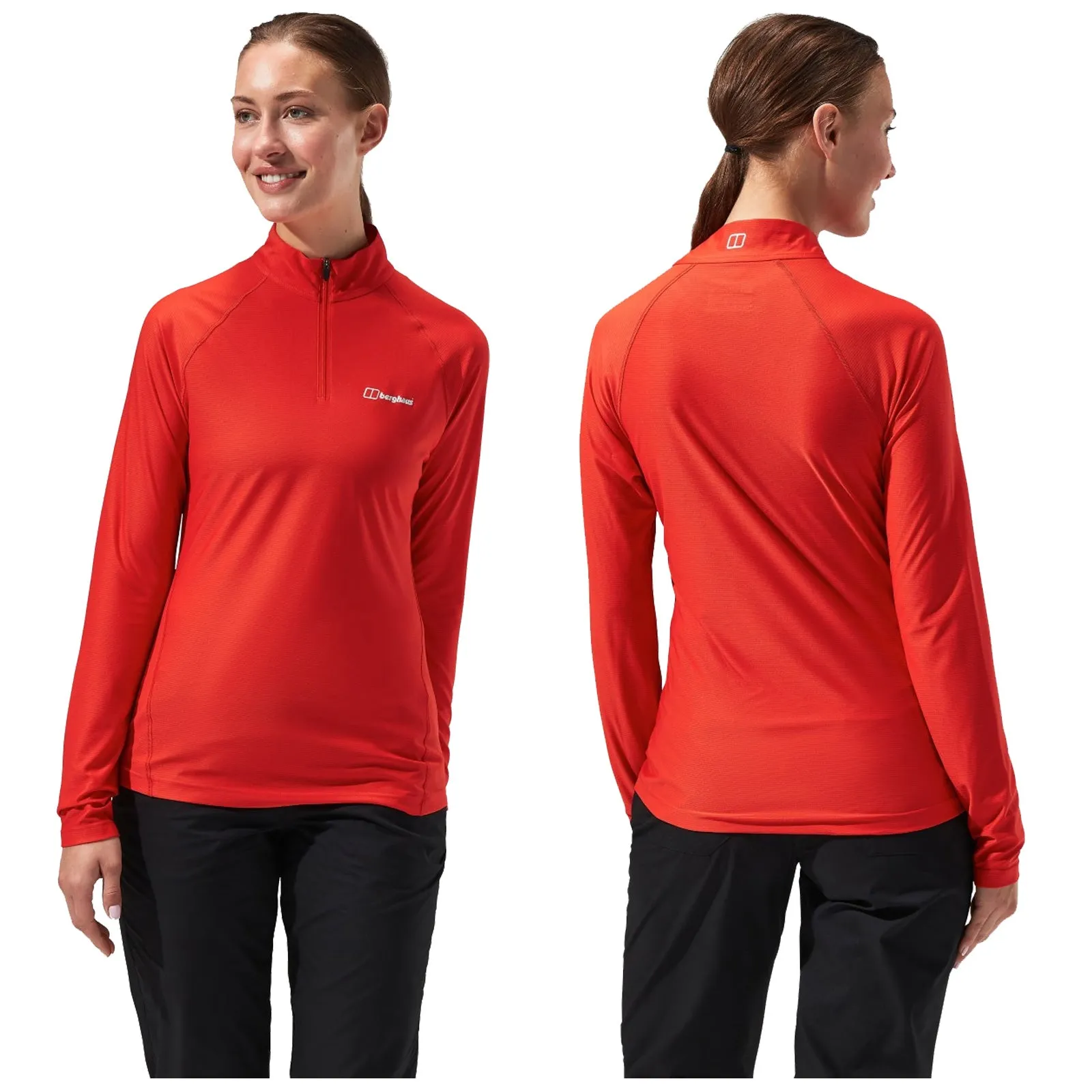 Berghaus Ladies 24/7 Half Zip Base Layer