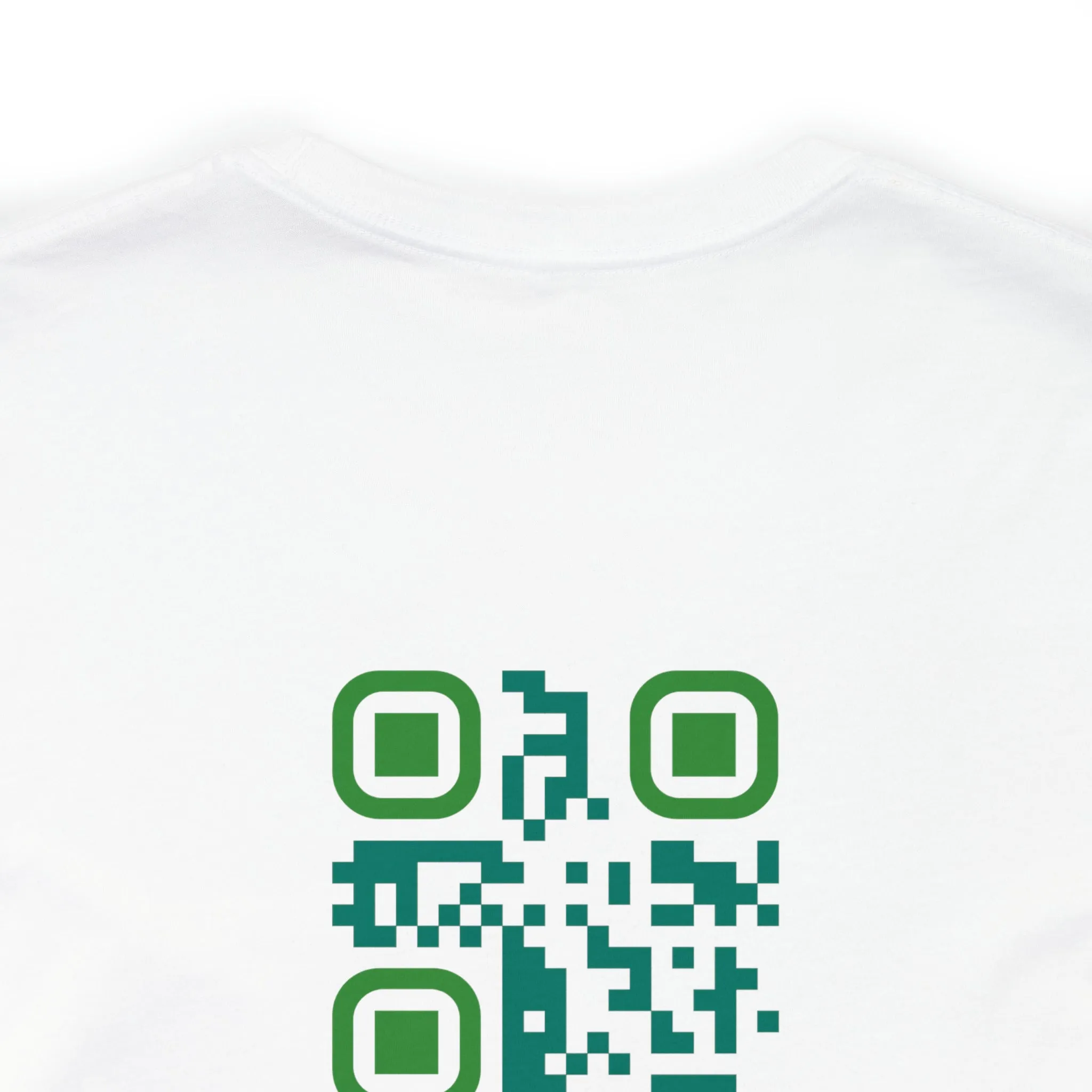 Bravery Unisex Jersey Short Sleeve Tee, QR Code T-shirt, Hidden Message t-shirt, Positive T-shirt, Empowering T-shirt, Uplifting Message T-shirt