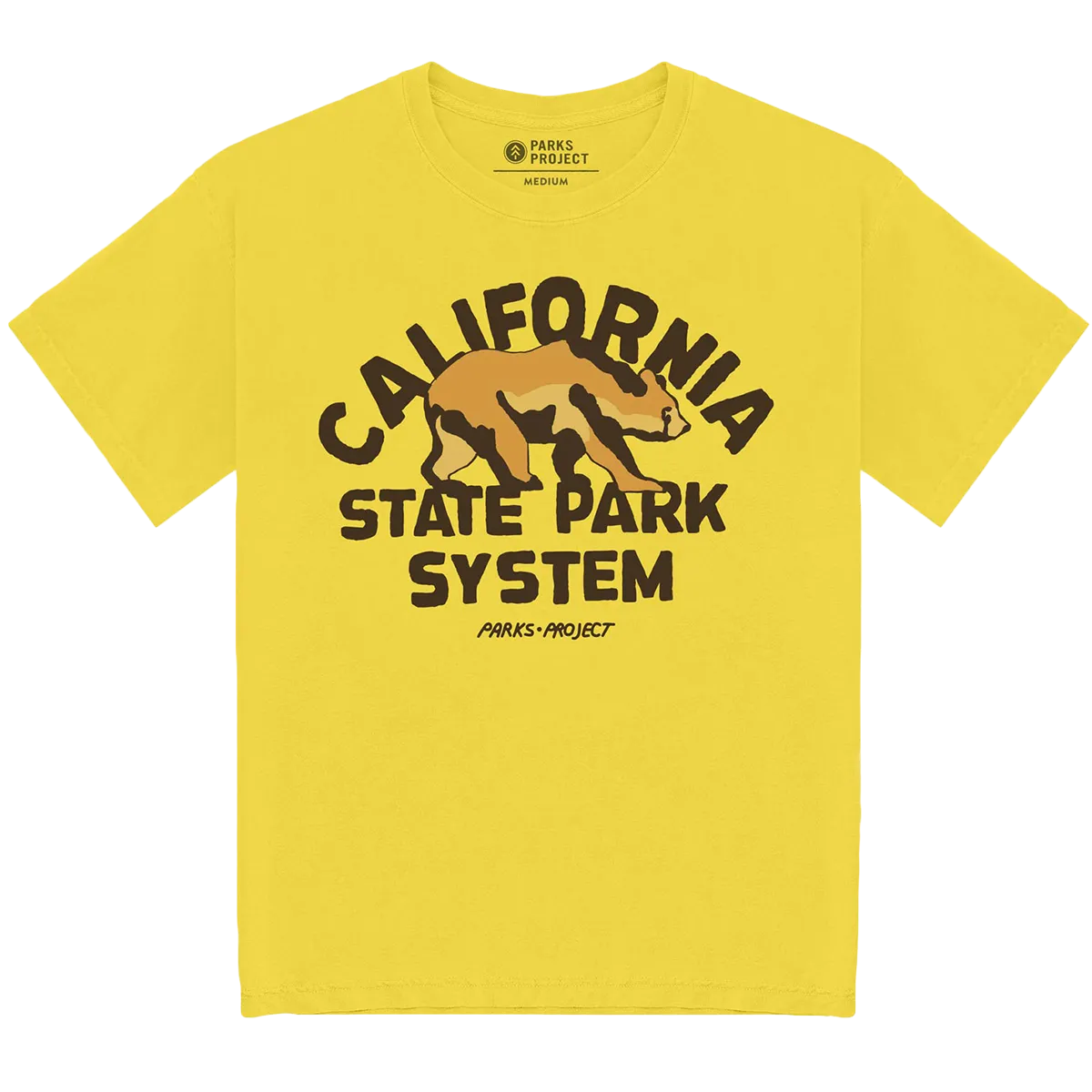 California State Park System Vintage Bear Logo Tee