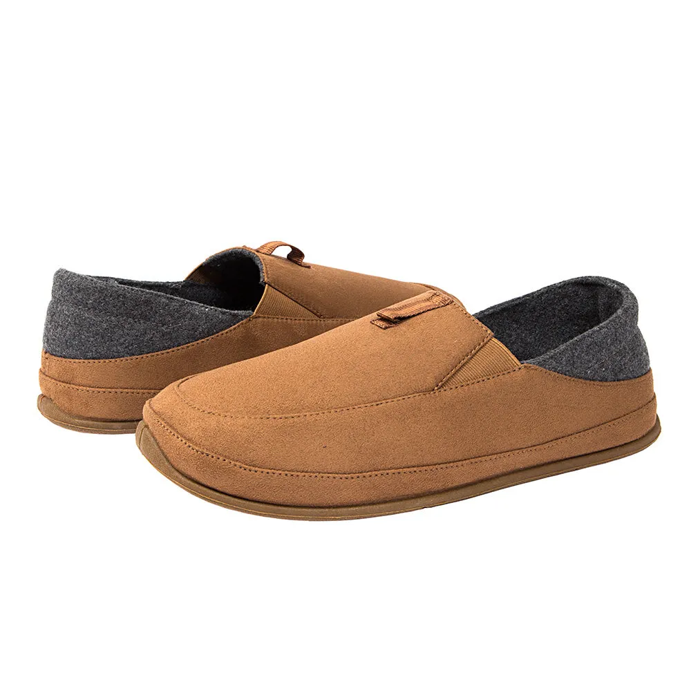 Campo Unisex Slipper in Chestnut/Dark Grey