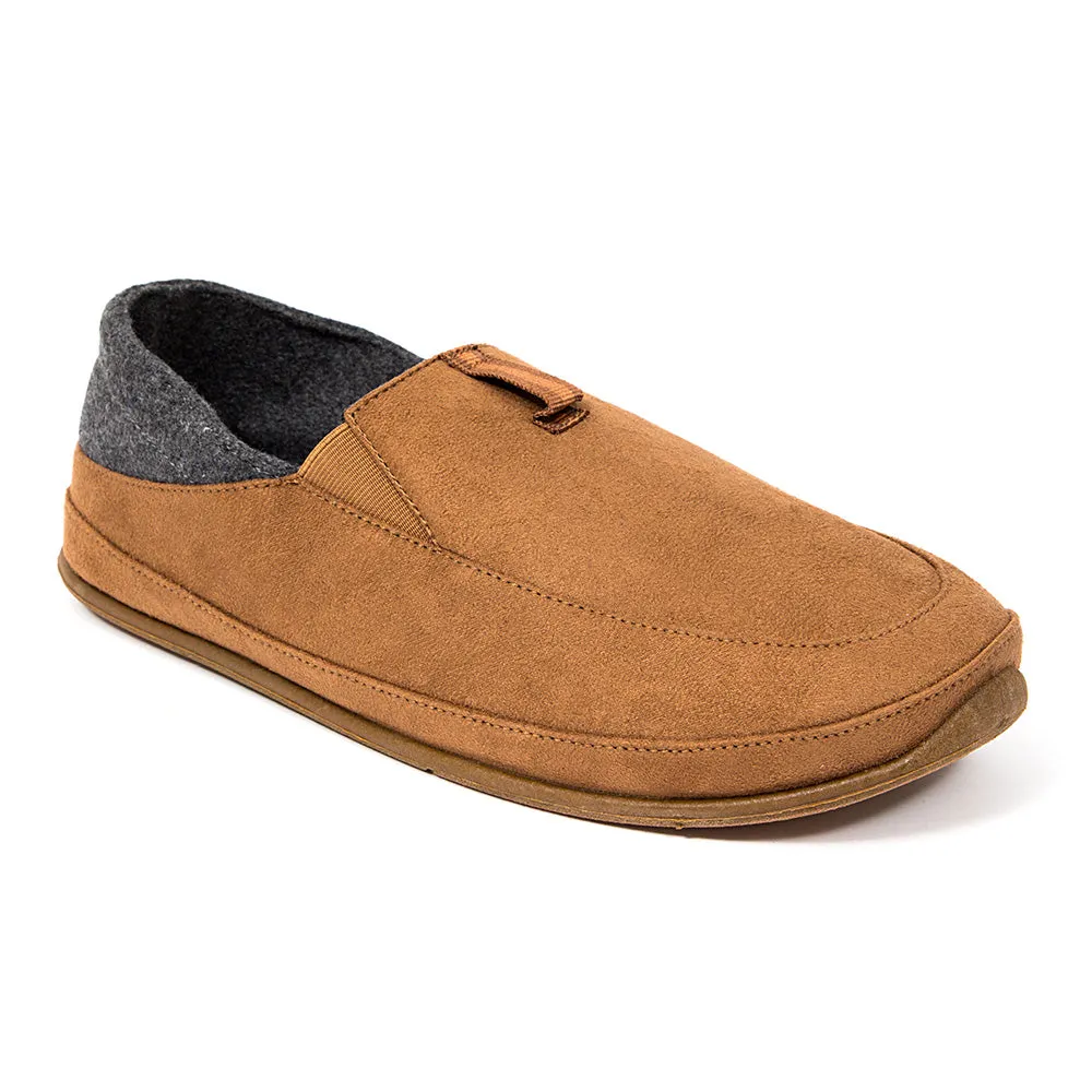 Campo Unisex Slipper in Chestnut/Dark Grey