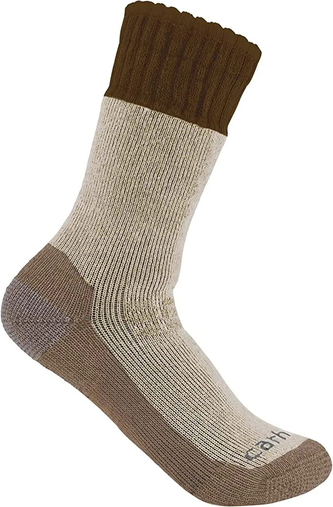 Carhartt Men's Heavyweight Synthetic-Wool Blend Boot Socks