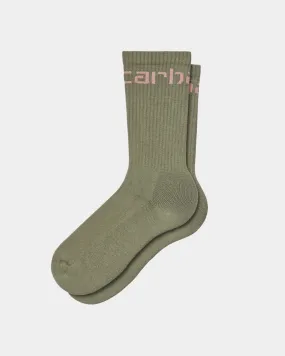 Carhartt Socks | Dundee / Glassy Pink