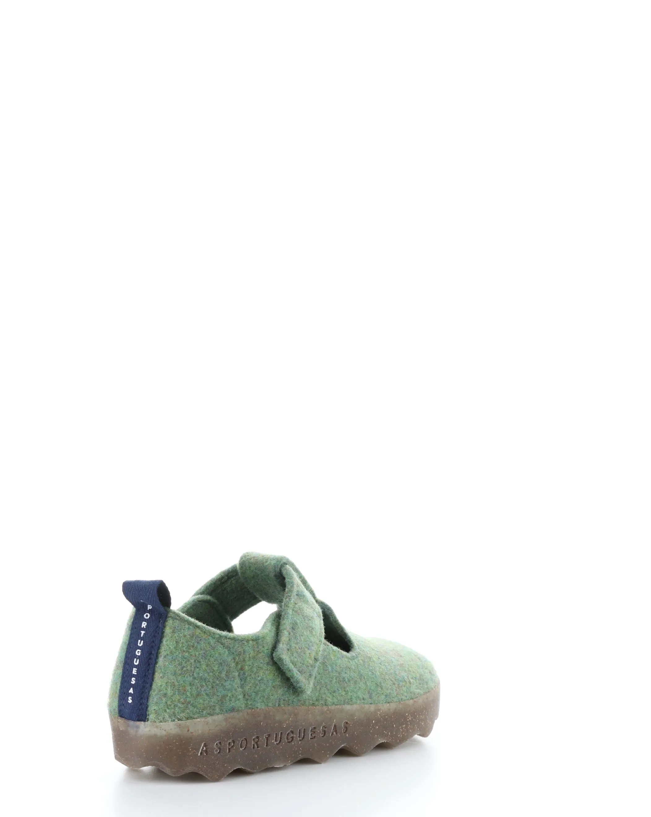 CATE085ASP Green Velcro Shoes