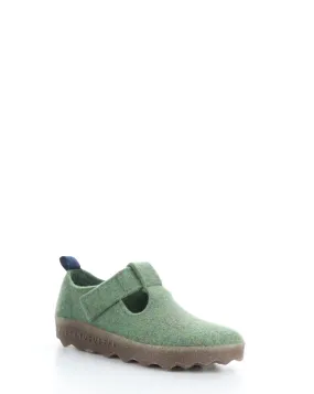 CATE085ASP Green Velcro Shoes