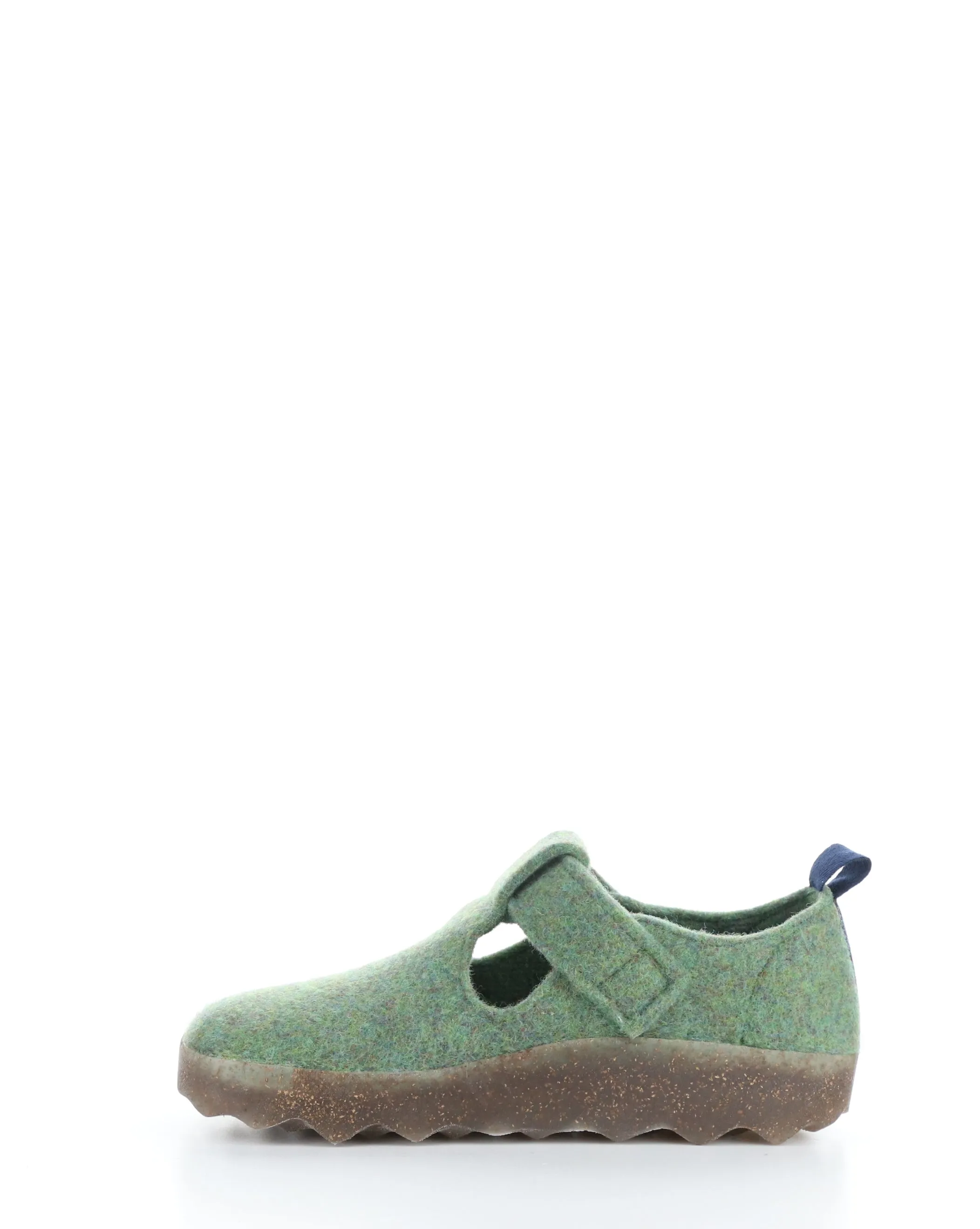 CATE085ASP Green Velcro Shoes