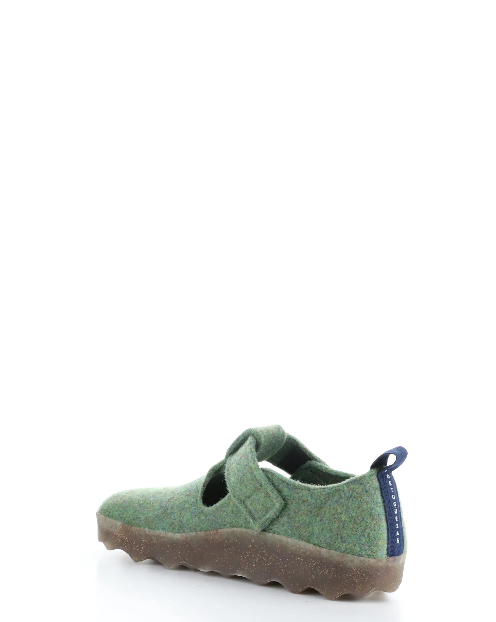 CATE085ASP Green Velcro Shoes