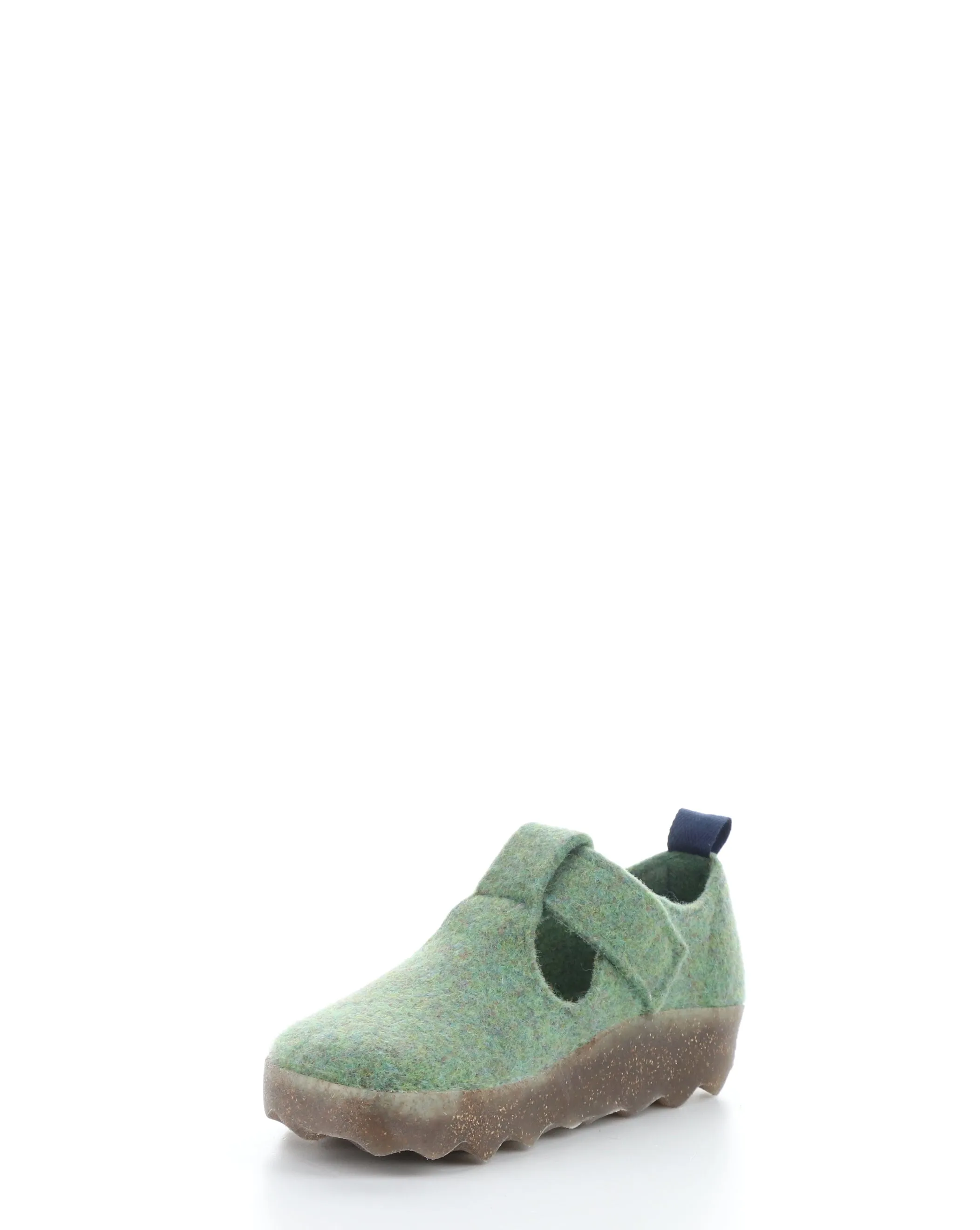 CATE085ASP Green Velcro Shoes