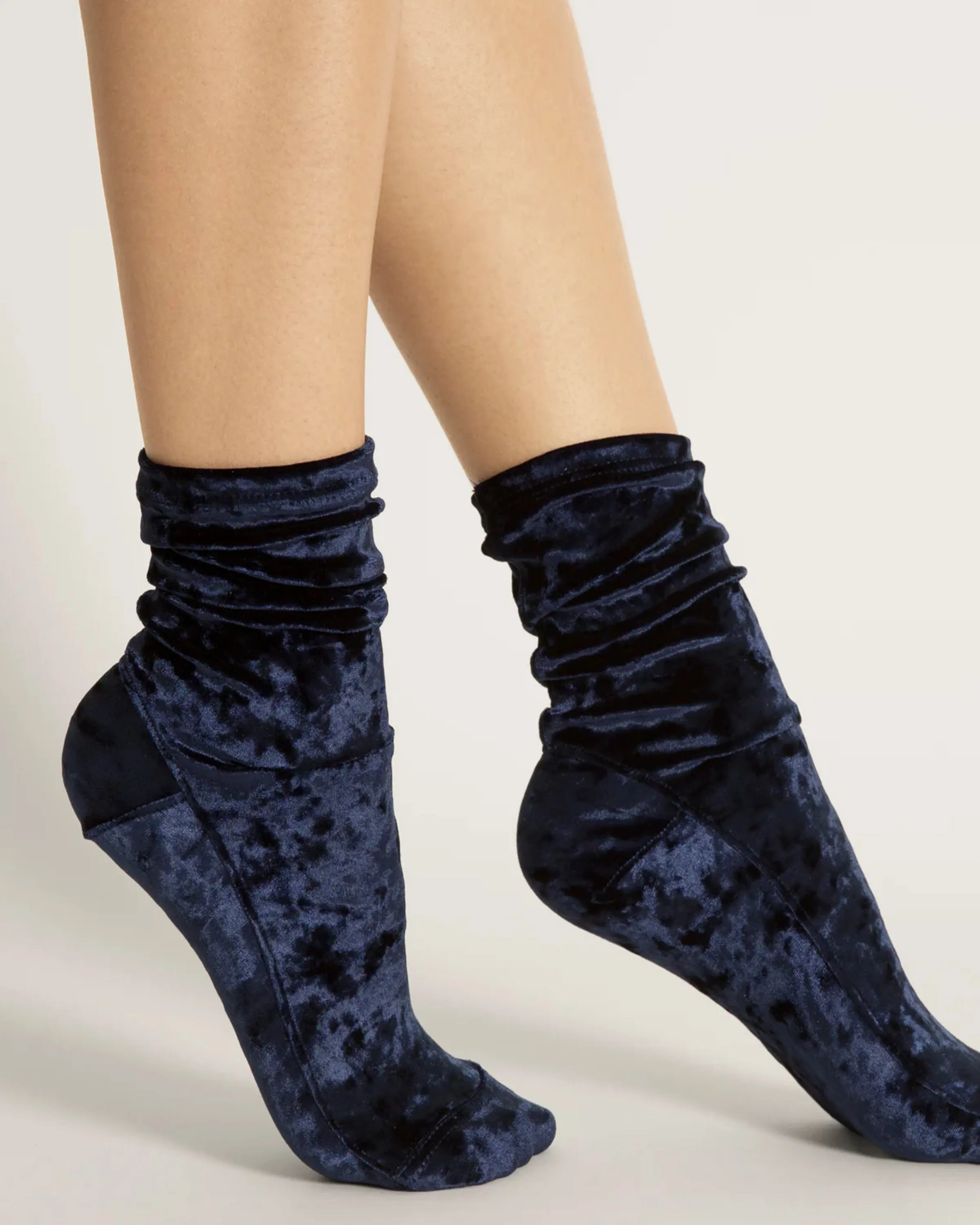 Crushed Velvet Socks