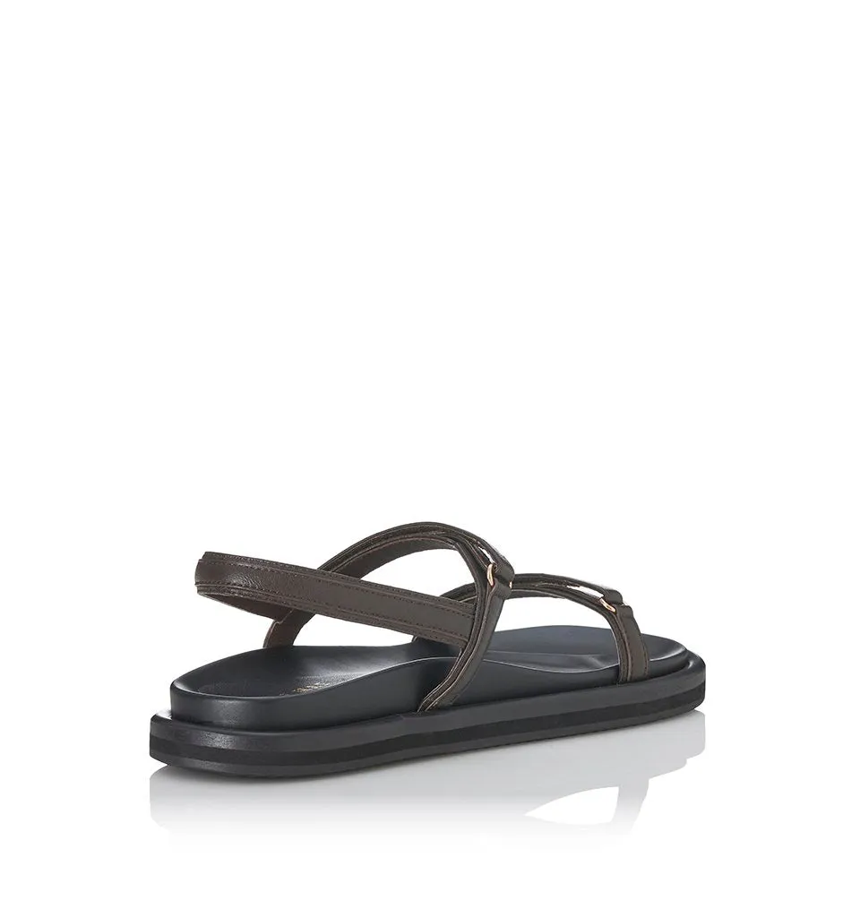 DANA SANDAL - CHOCOLATE