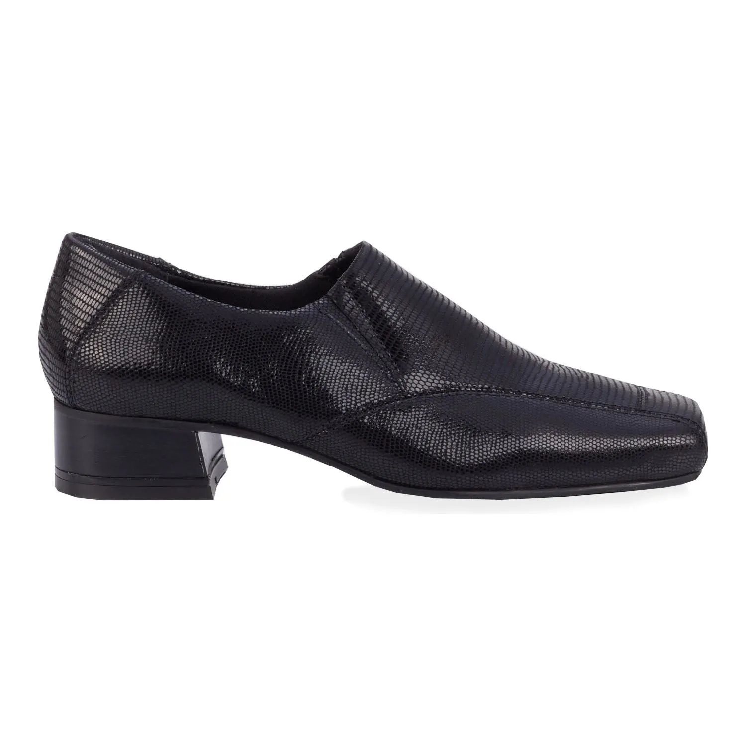 Eagan Black Slip On Shoes