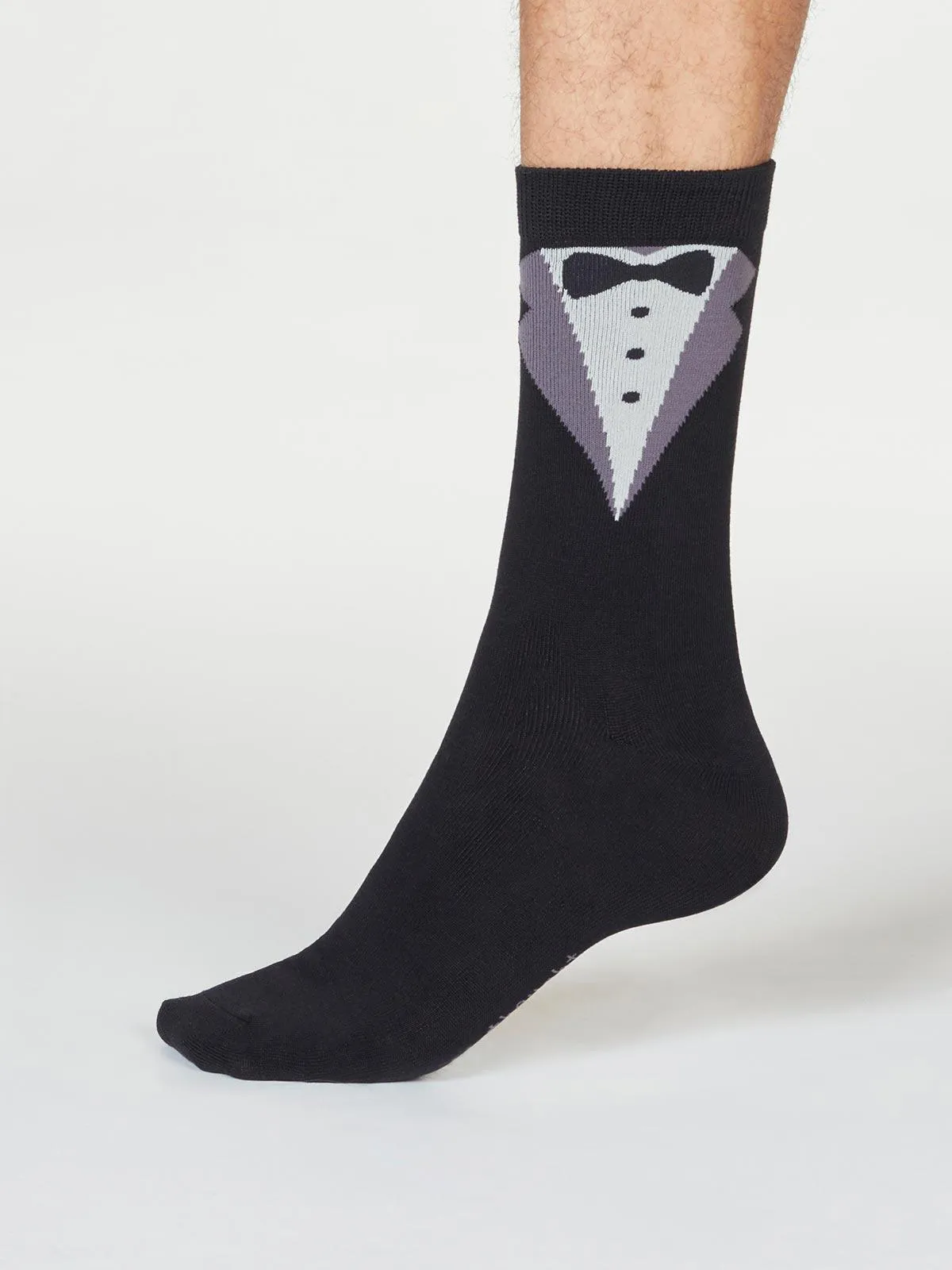 Frederik Tux Socks In A Bag - Black