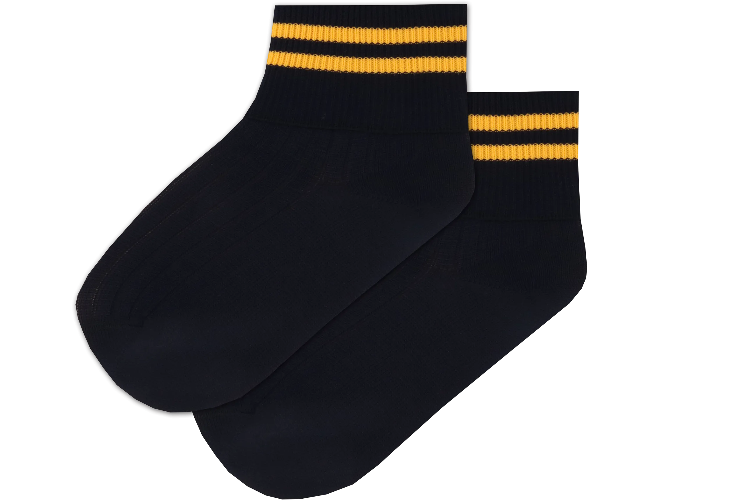 Girls Striped Anklets - Isikhum Navy/Gold