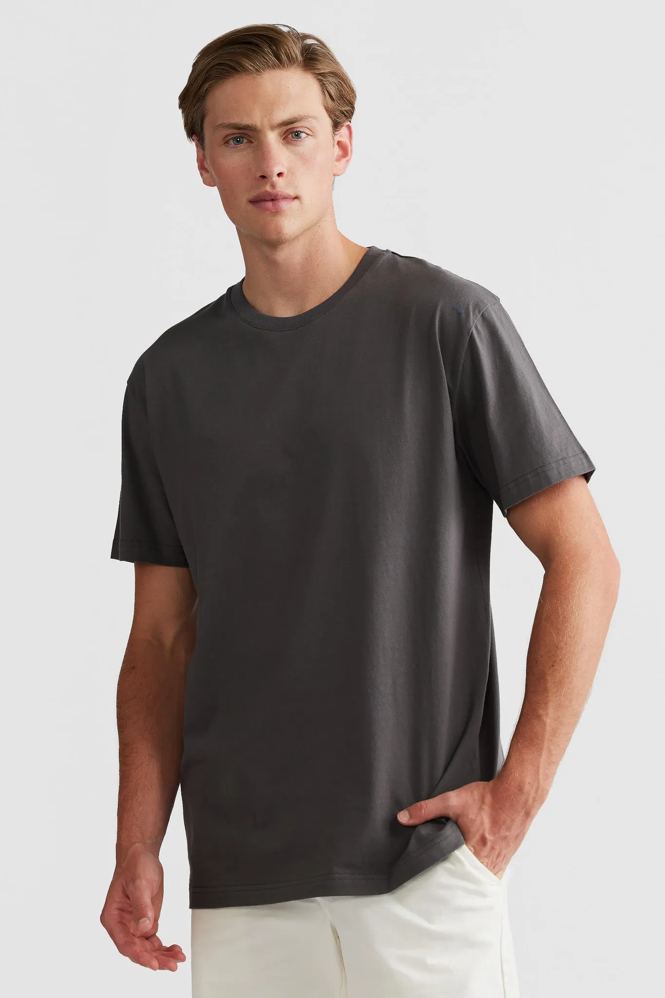 Henderson T Shirt Charcoal