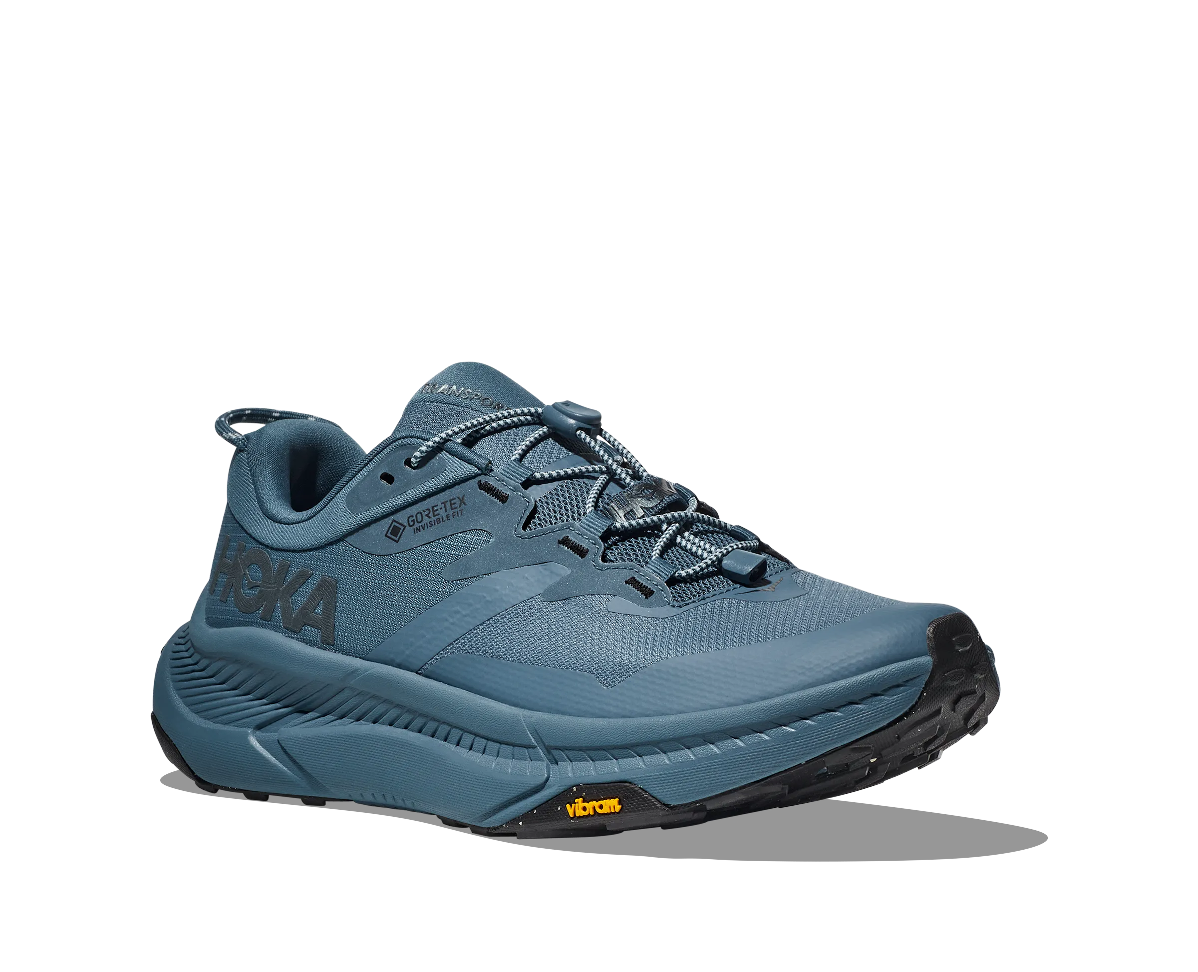 Mens HOKA Transport GTX Waterproof Trail Running Shoes - Lightweight, Comfortable, and Durable