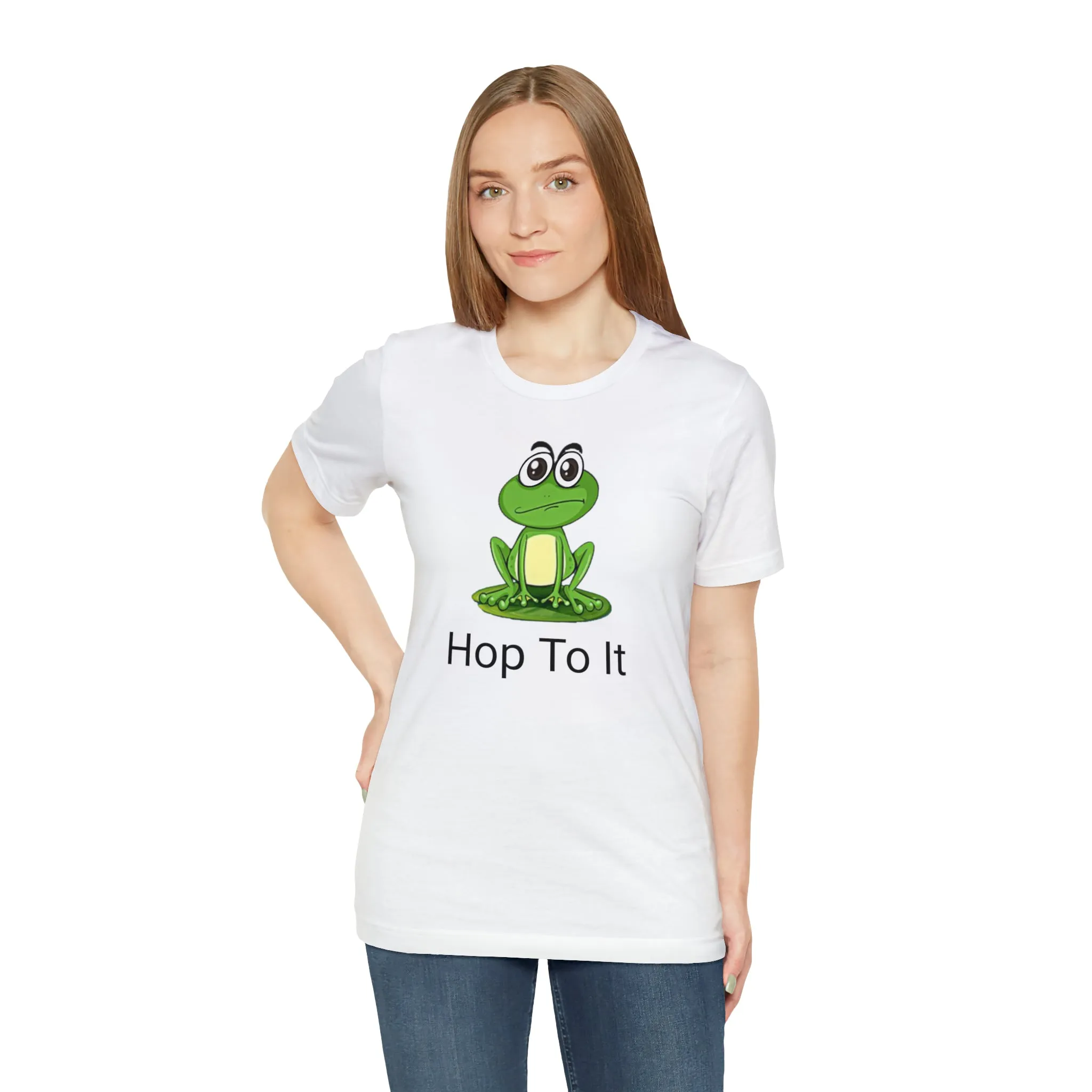 Hop To It Unisex Jersey Short Sleeve Tee