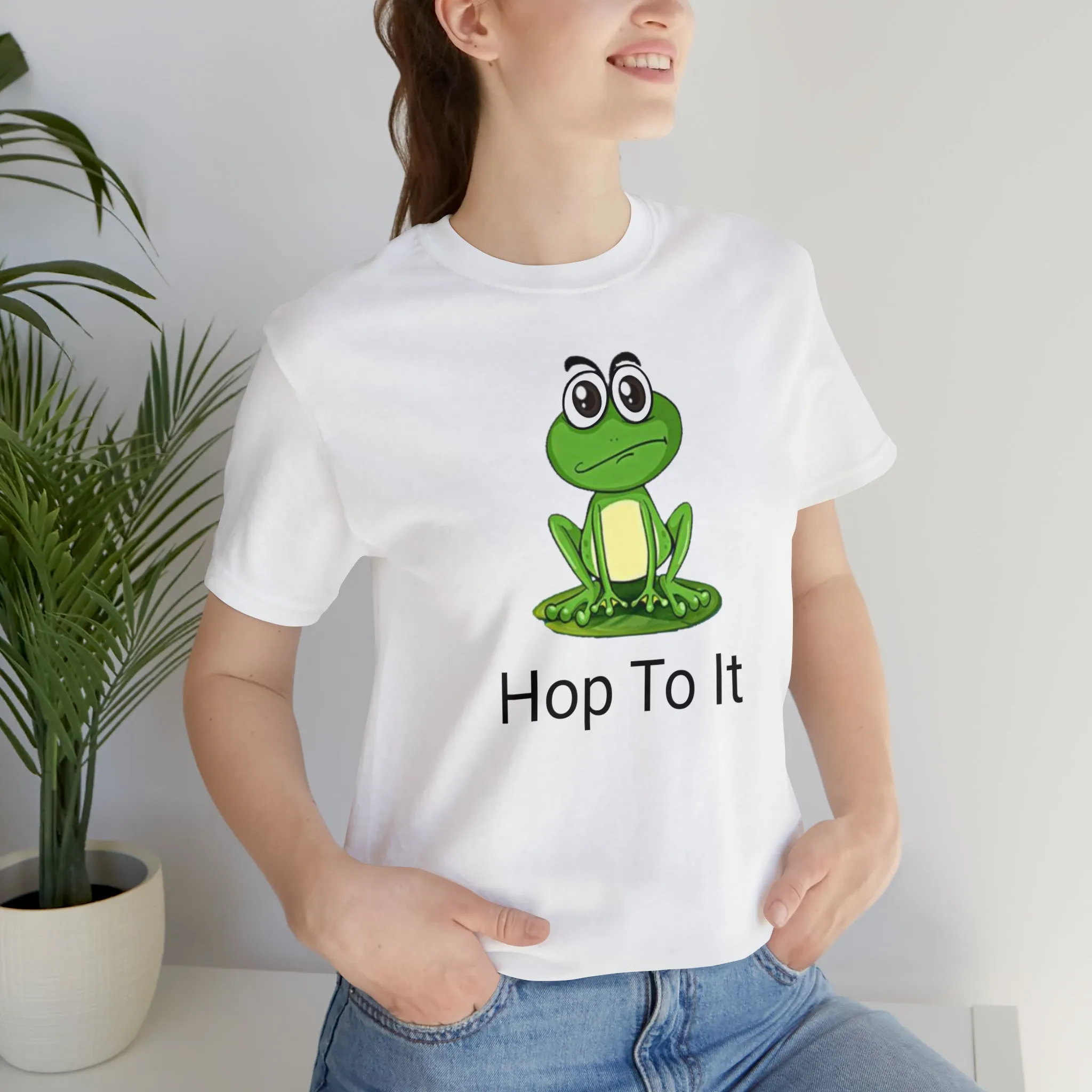 Hop To It Unisex Jersey Short Sleeve Tee