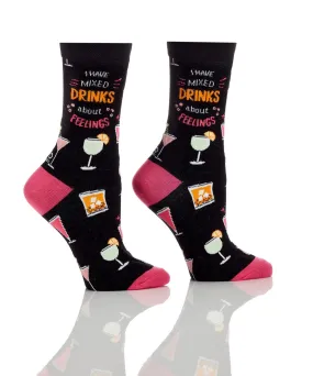 I Have Mixed Drinks About Feelings Socks for Smaller Feet