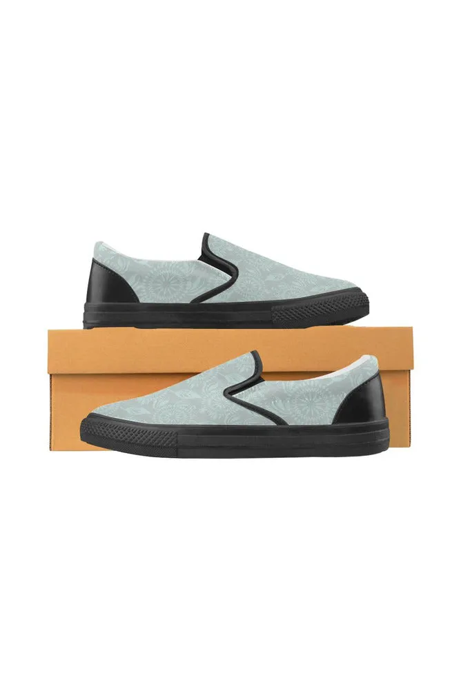 Mandala Dream Men's Slip-on Canvas Shoes