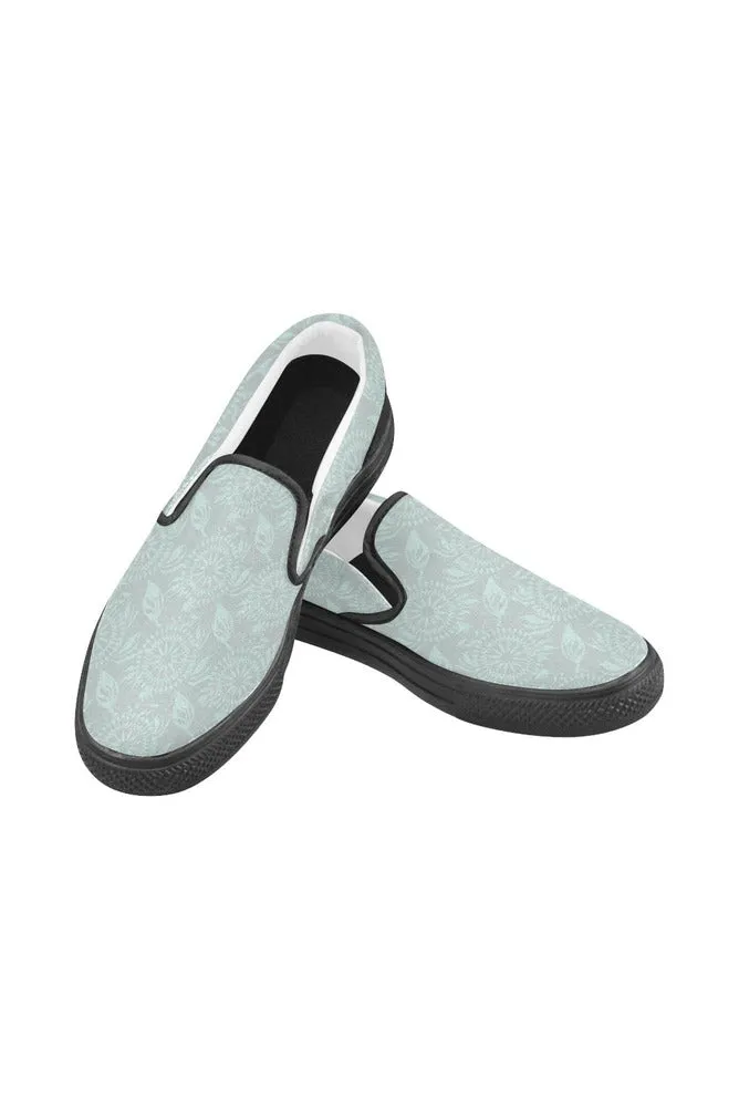 Mandala Dream Men's Slip-on Canvas Shoes