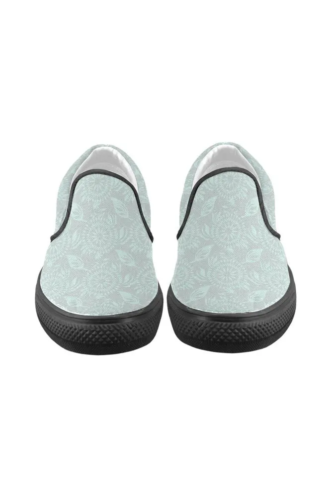 Mandala Dream Men's Slip-on Canvas Shoes