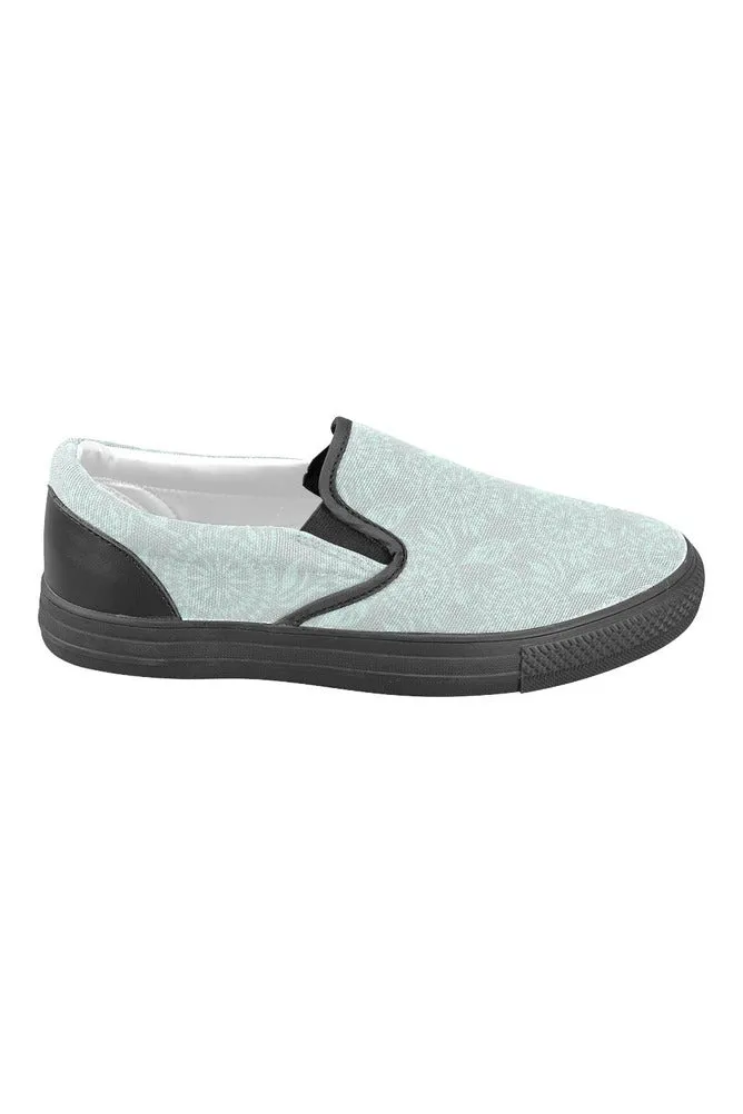 Mandala Dream Men's Slip-on Canvas Shoes