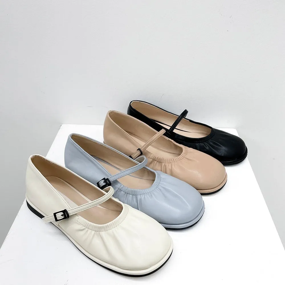 Mary Jane Flat Shoes J10