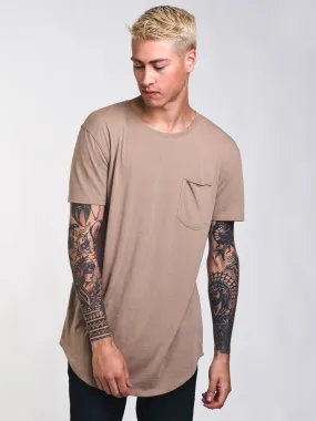 MENS LONGLINE T - CLEARANCE