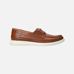 Mens Mephisto Hazelnut Boat Shoe TREVIS