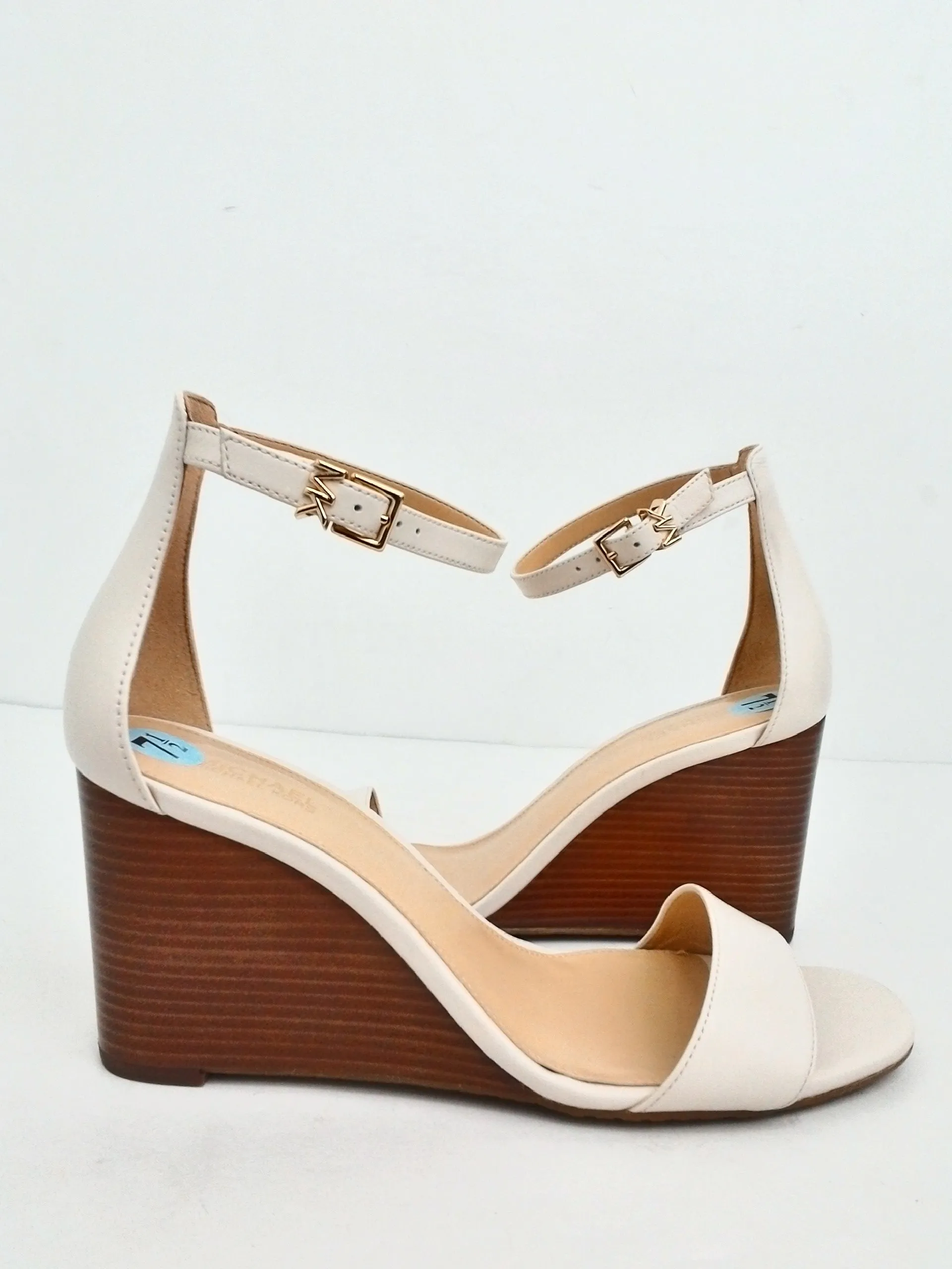 Michael Kors Women's Beige Wedge Size 7.5 M