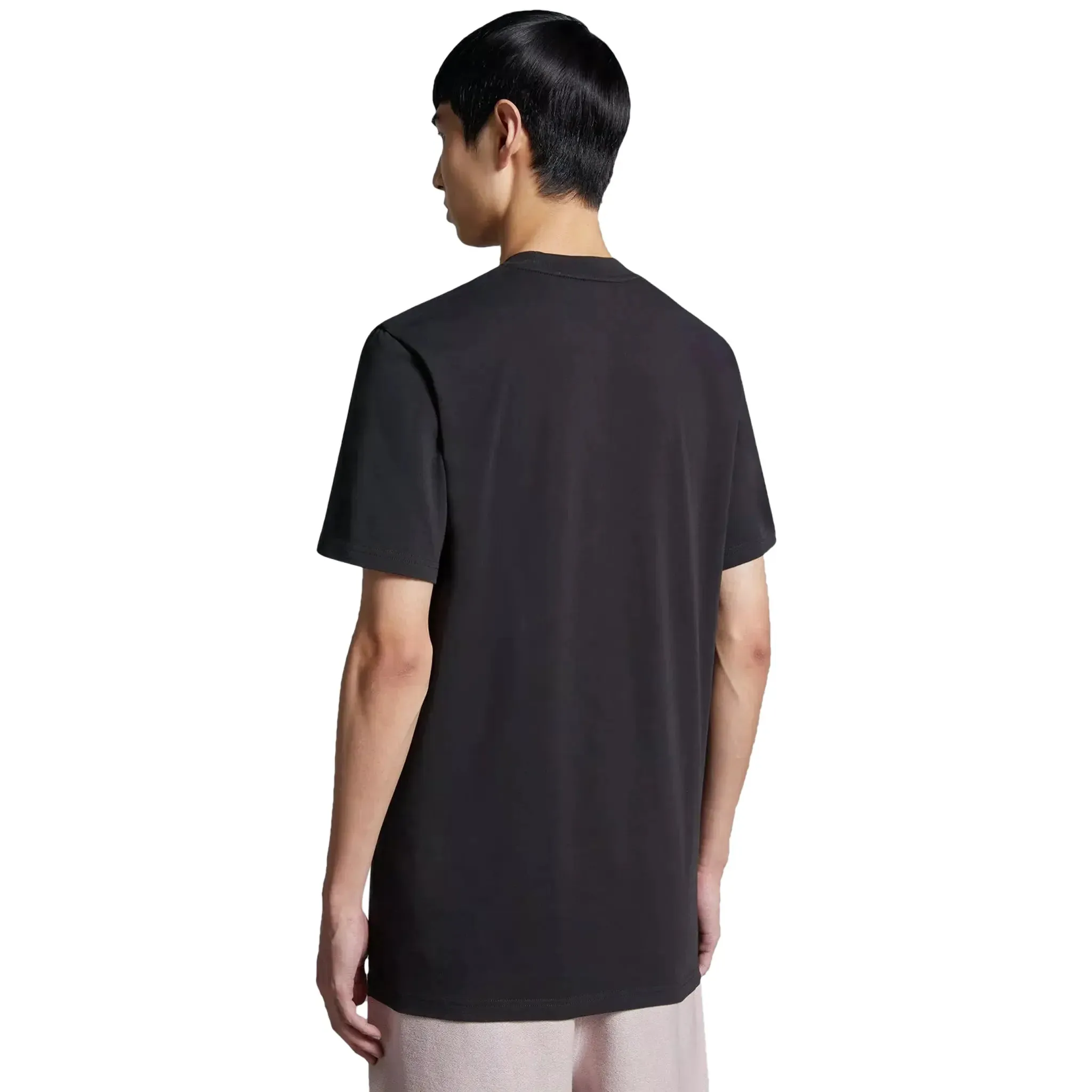 Moncler SN44 Patched Logo Short Sleeve Charcoal T Shirt