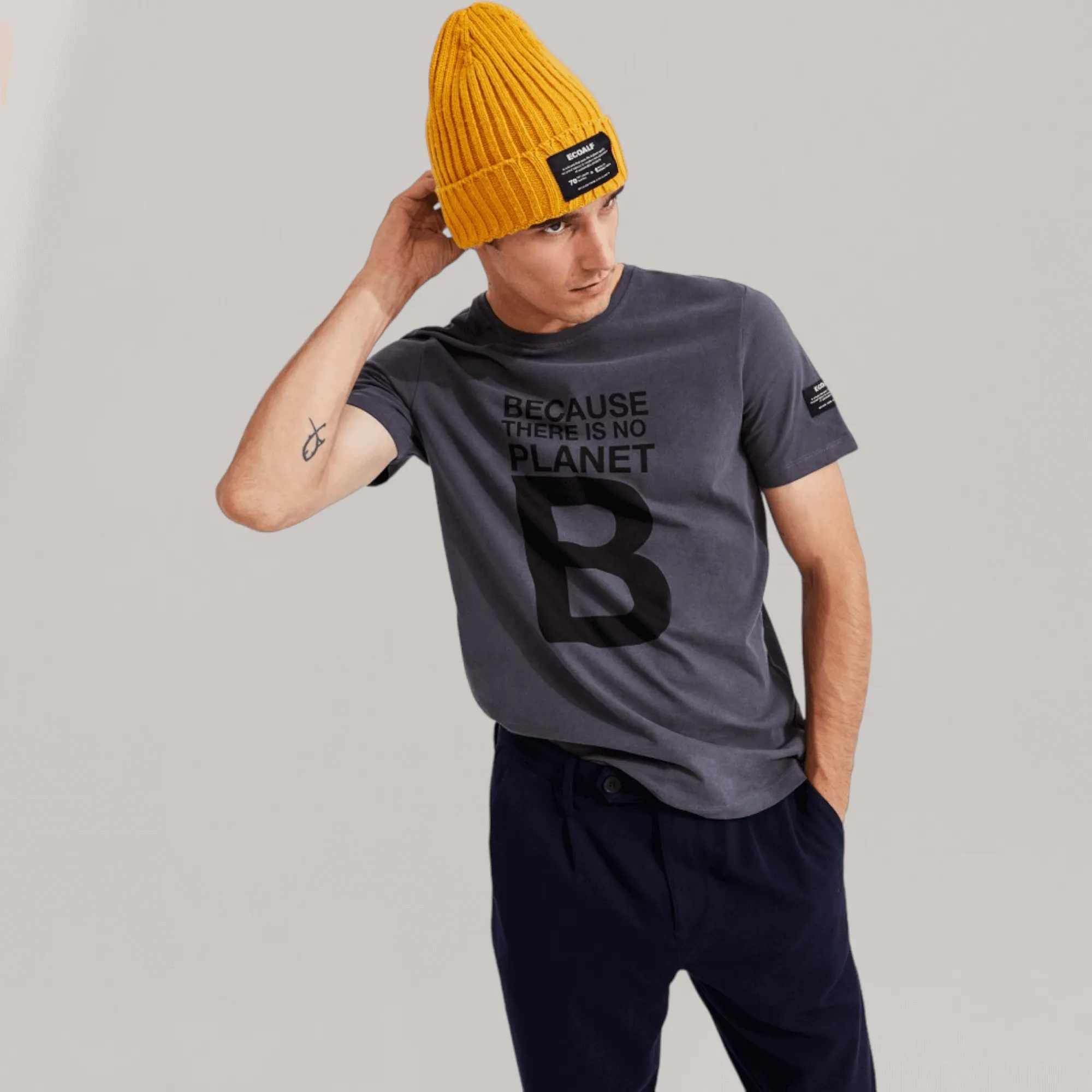 Natal Great 'B' T-Shirt - Noir | Men's