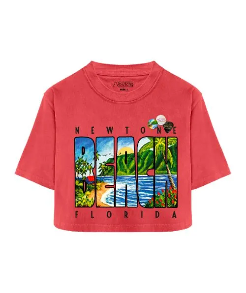 Newtone Cropper Beach Tee