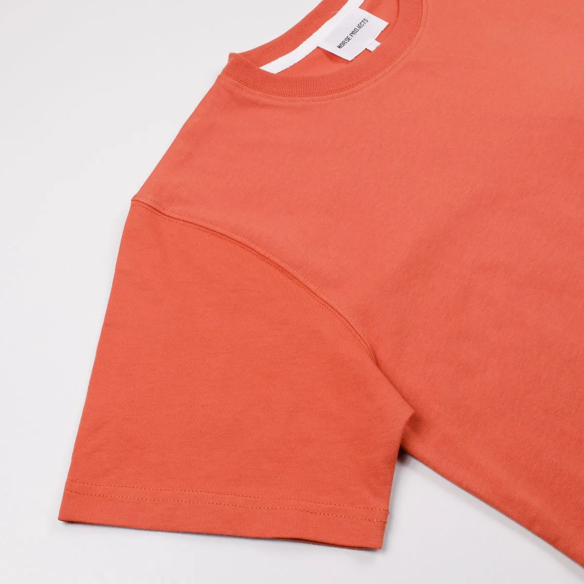 Norse Projects - Niels Standard T-shirt - Burned Red