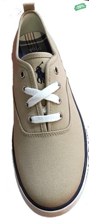 POLO RALPH LAUREN  •Marinas• Canvas Sneaker -Fits Women or Youth