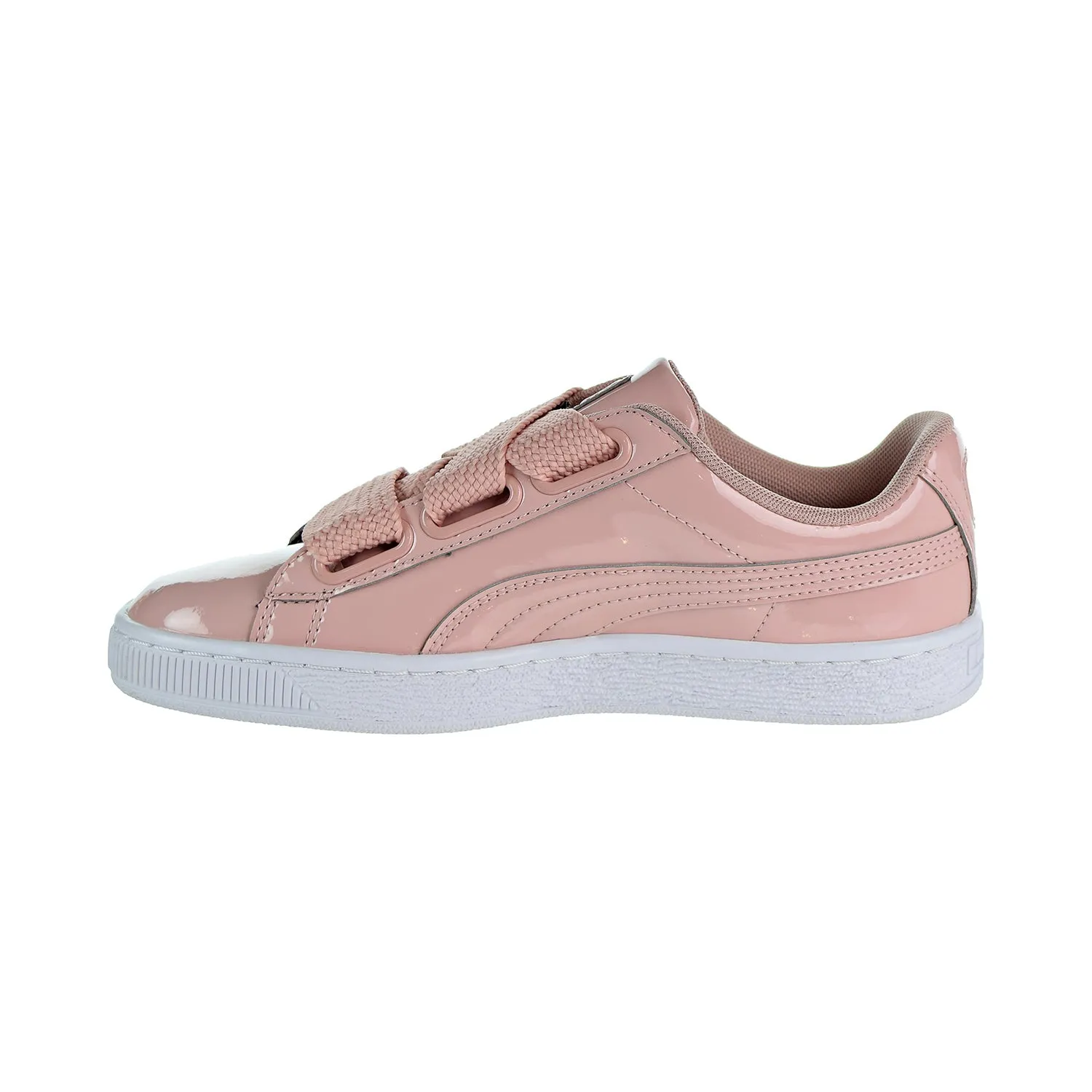 Puma Basket Heart Women's Shoes Peach Beige