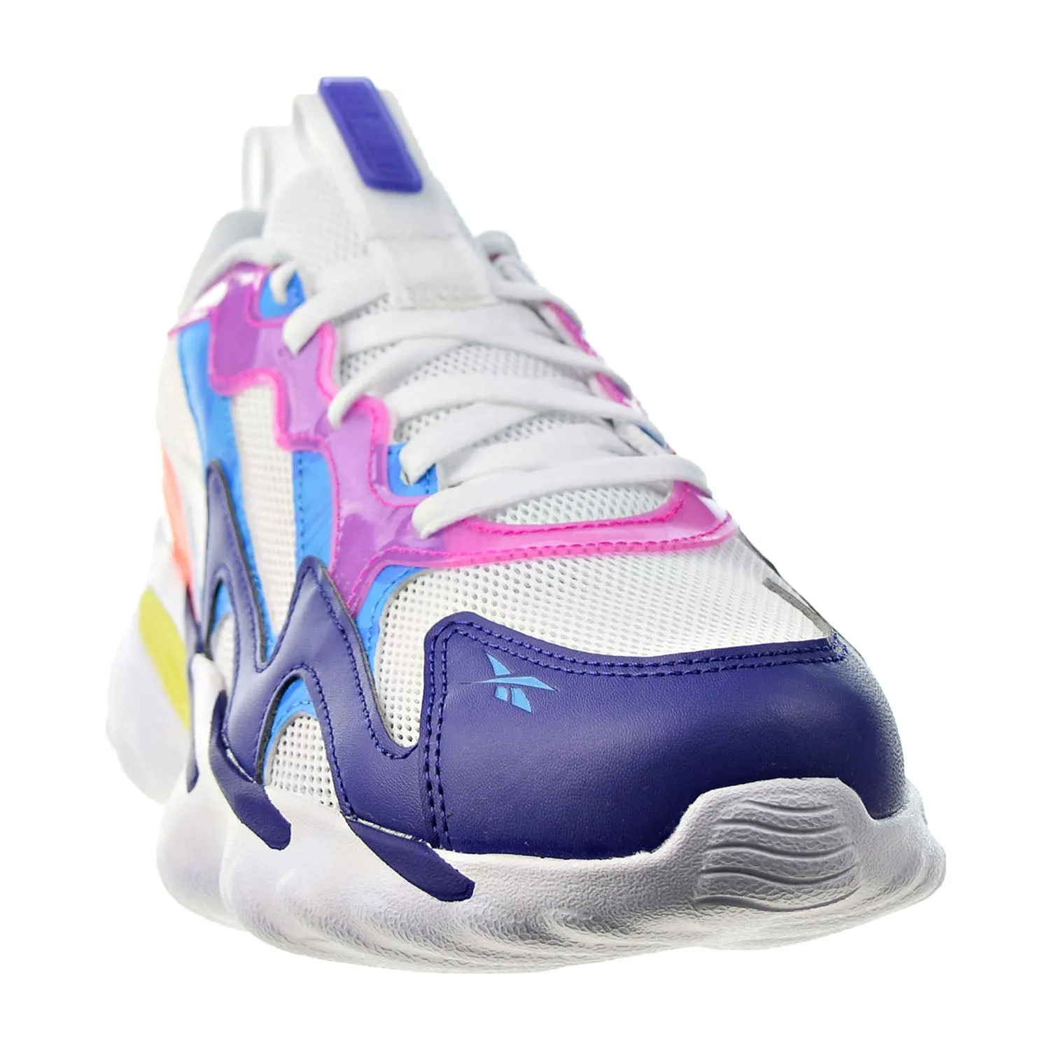 Reebok DMX Series 1000 Men's Shoes White-Solar Yellow-Pink