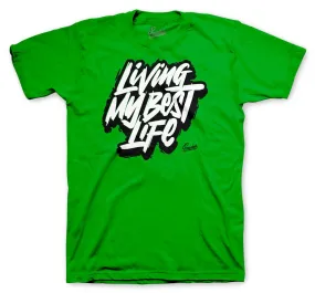 Retro 1 Pine Green Living Life Shirt