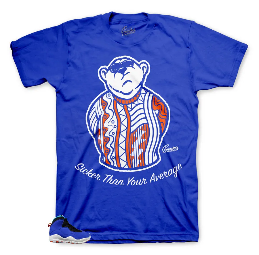 Retro 10 Tinker Shirt - Big Bear - Royal Blue