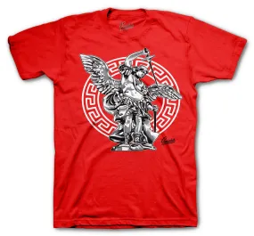 Retro 12 Super Bowl Shirt - St. Michael - Red