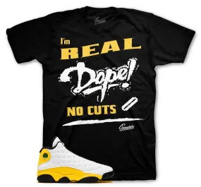 Retro 13 Del Sol Shirt - No Cuts - Black