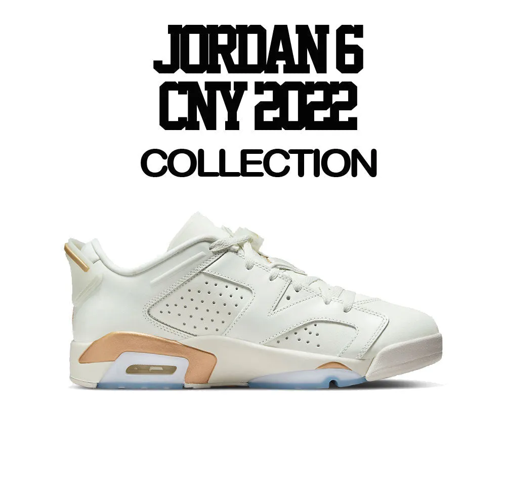 Retro 6 Low CNY Fly Kicks Shirt